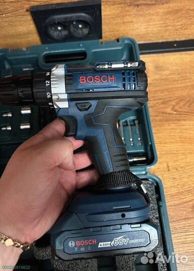 Новый шуруповeрт Bosch 18v (Арт.71646)