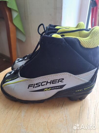 Детские лыжные ботинки fischer