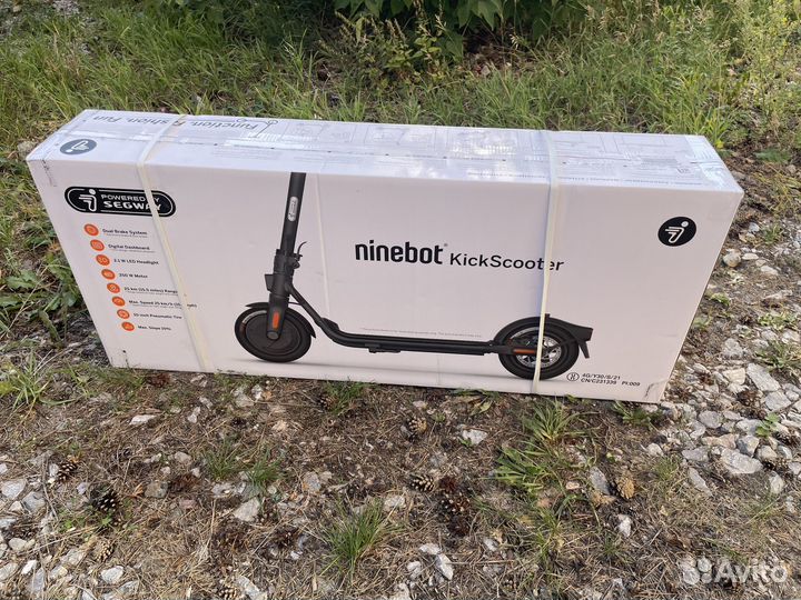 Электросамокат Ninebot Kickscooter F25E. Новый