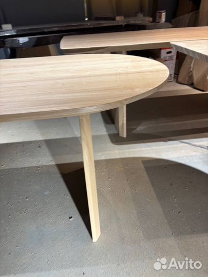 Столы обеденные из массива в наличии и под заказ