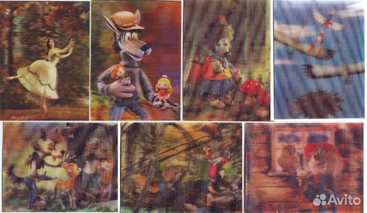 Стерео 3D открытки и календари