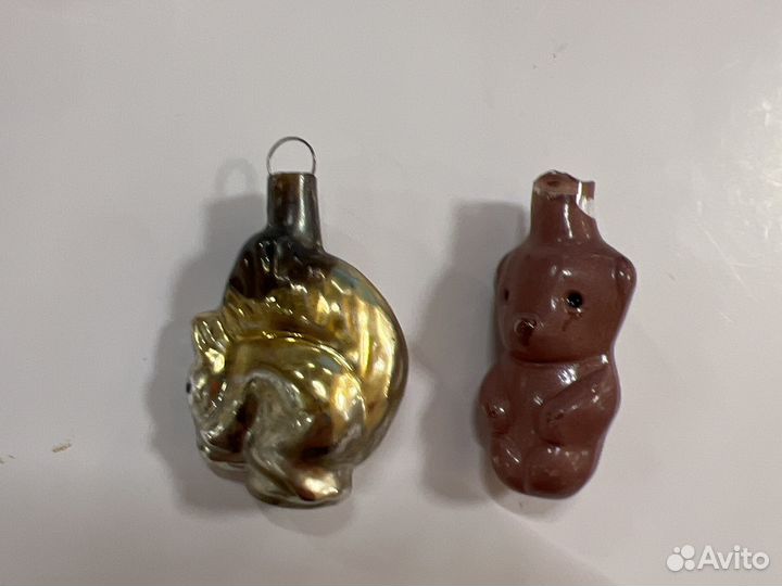 Елочные игрушки СССР мини, малютка