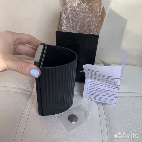 Оргонайзер для ручек, подставка, часы