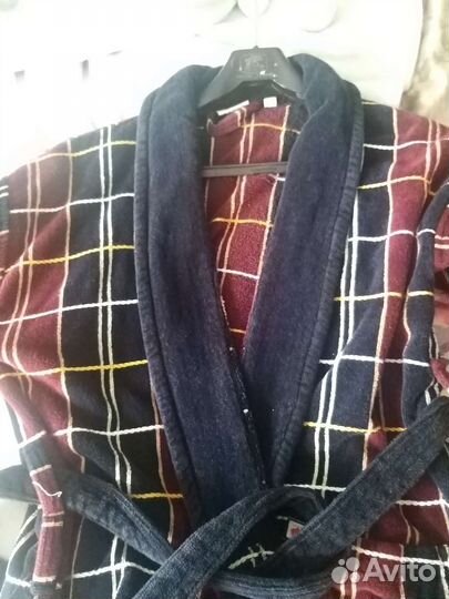 Мужской махровый халат,50/52