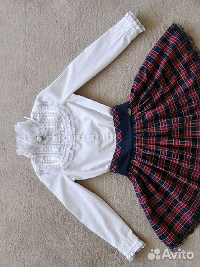 Рубашка Маленькая леди 122-128 р