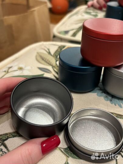 Баночки для свечей набор