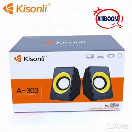 Колонки для компьютера Kisonli