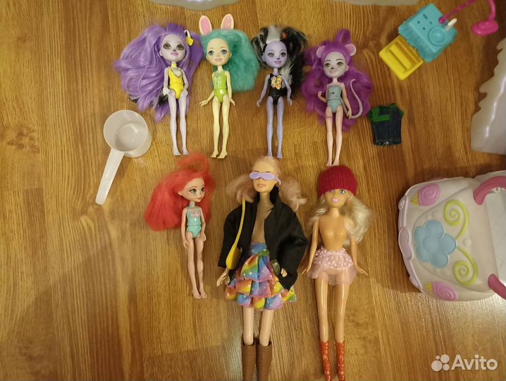 Игрушки пакетом для девочки