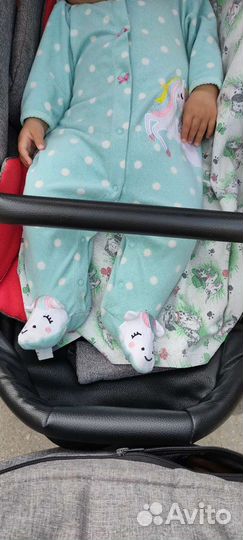 Комбинезон-поддева 3-6 месяцев флисовая