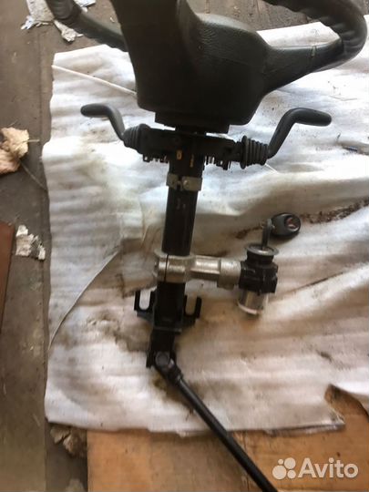 Руль с рулевой колонкой на skoda felicia