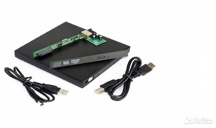 Внешний корпус для CD-ROM с USB на IDE CD DVD RW