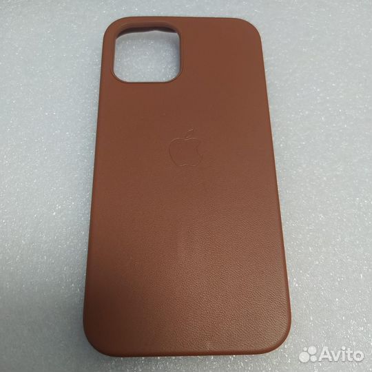 Чехол Apple MagSafe для iPhone 12 Pro Max, кожа, з