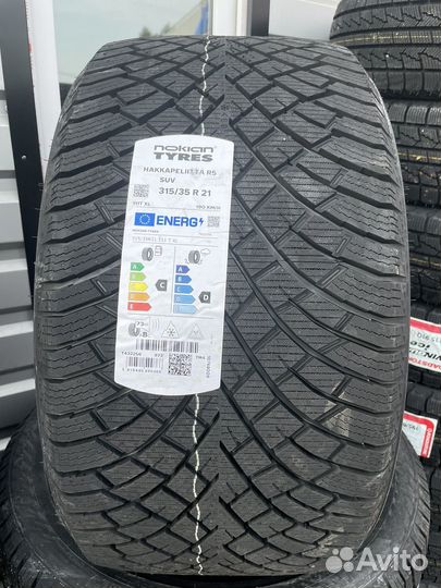 Nokian Tyres Hakkapeliitta R5 SUV 275/40 R21 и 315/35 R21