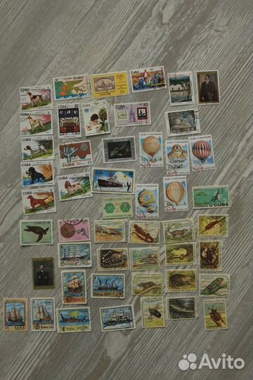 Марки Куба 1960-70-ые годы