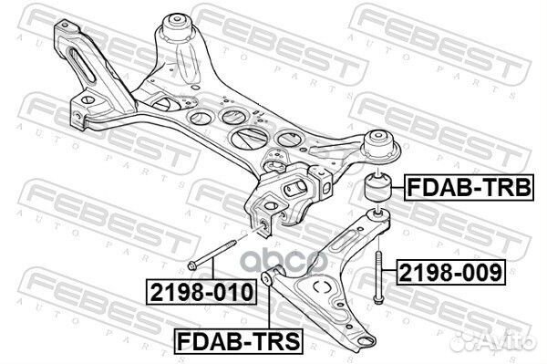 Болт ford transit 20062014 2198-009 2198-009 F