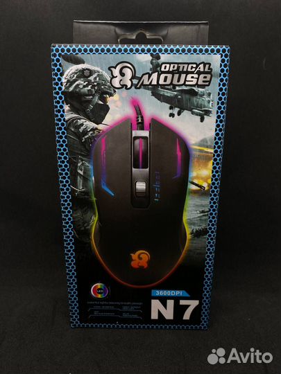 Игровая компьютерная мышь Optical mouse N7