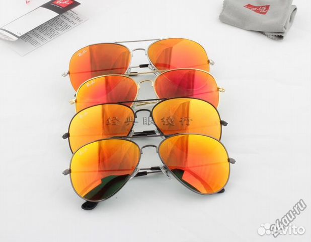 Ray Ban цветные зеркальные