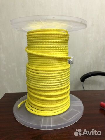 Кевларовый трос 8мм на лебедку