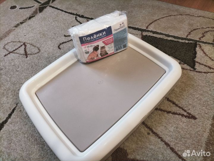 Лоток- туалет под пленку для кошек, щенков