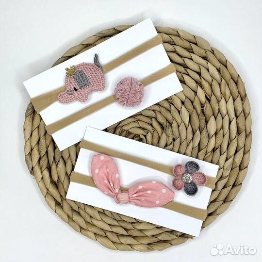 Повязка на голову для девочки