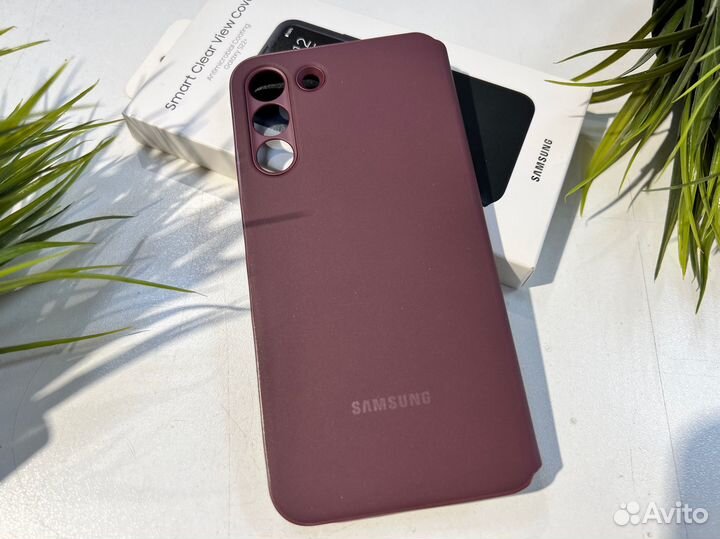 Чехол книжка оригинал Samsung SMART Clear S22+