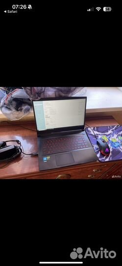 Игровой ноутбук msi gf63 i5/RTX2050/16GB