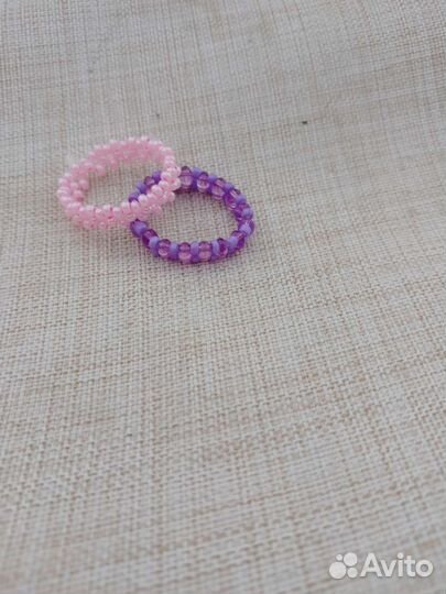 Кольца из бисера