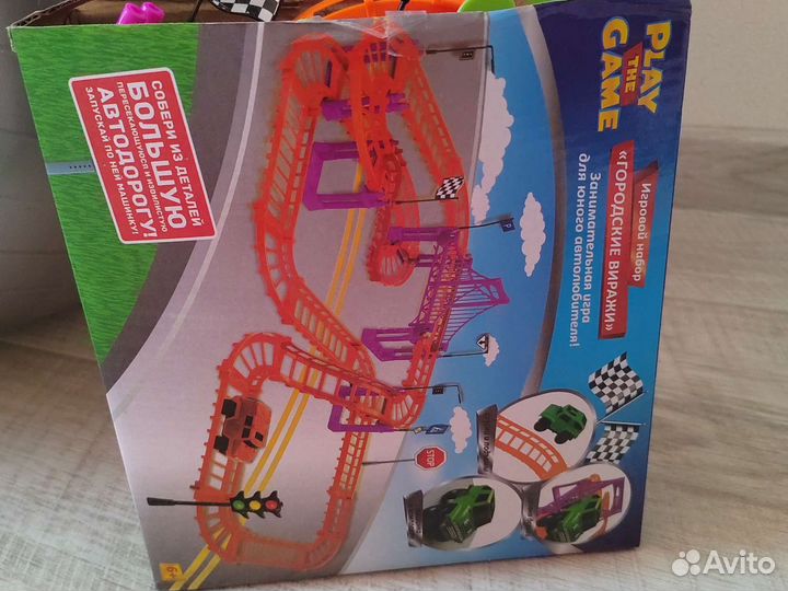 Автотрек, Игрушка машина, дорога