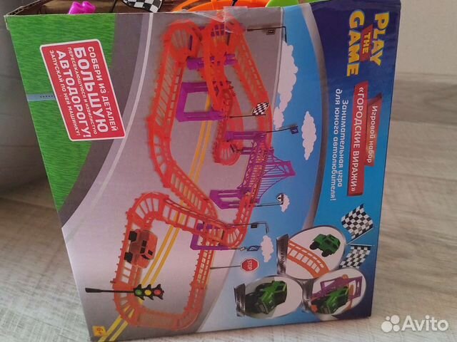 Автотрек, Игрушка машина, дорога