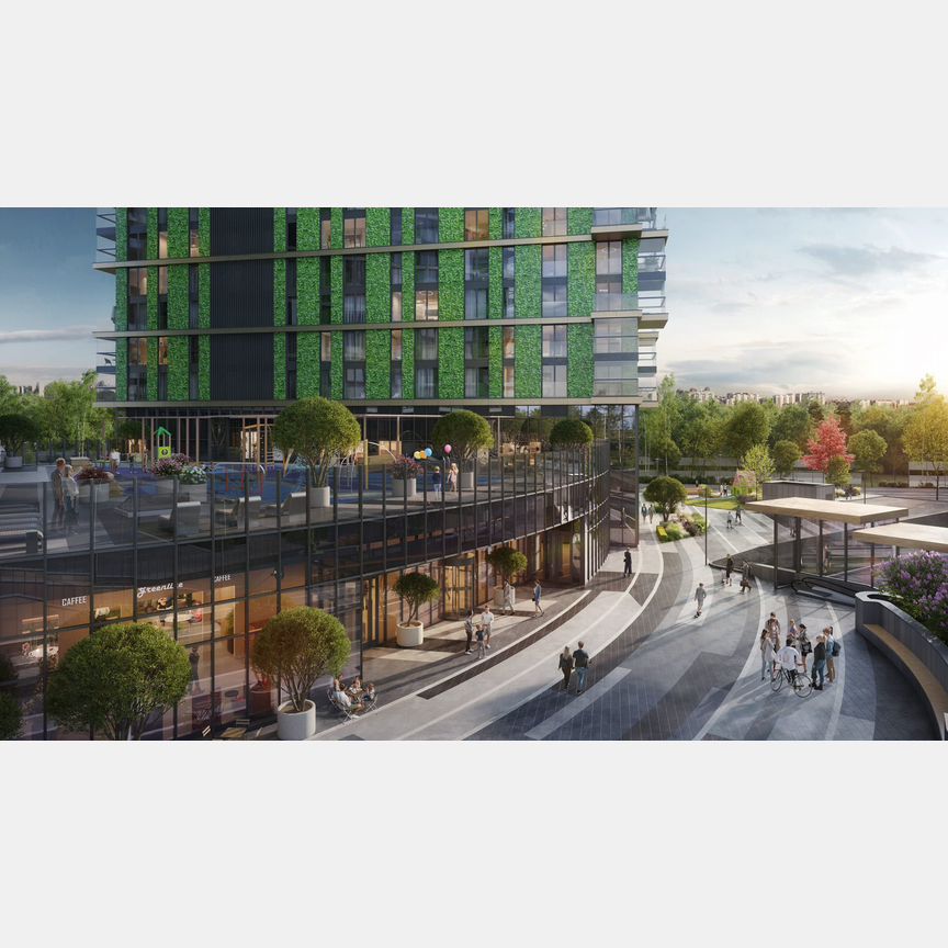 2-к. апартаменты, 64,8 м², 15/20 эт.