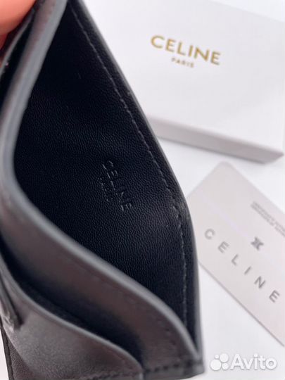 Картхолдер Celine из натуральной кожи