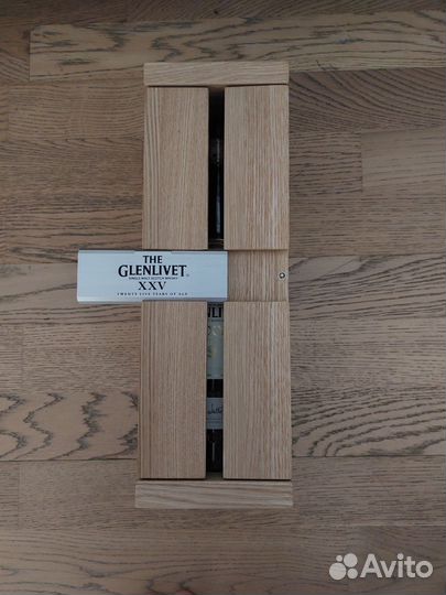 Бутылка из-под виски The Glenlivet 25 y.o