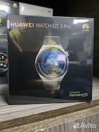 Huawei watch gt 3 pro 46mm odin-B19 black эластомр