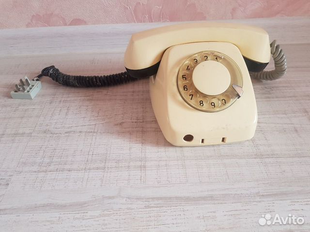Телефон винтаж, СССР, стационар, диск,рабочий