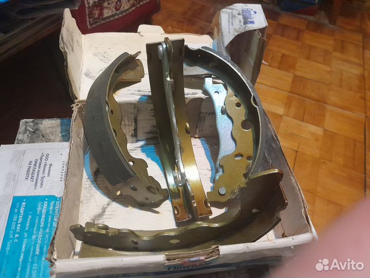 Тормозные колодки задние ваз ларгус