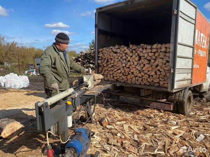 Дрова березовые колотые