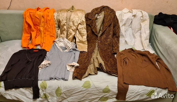 Женские вещи пакетом р. 48, 12,5 кг, бу