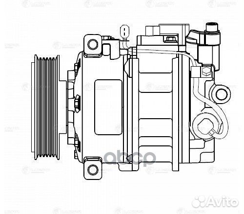 Компрессор кондиц. для а/м VW Transporter T5 (0