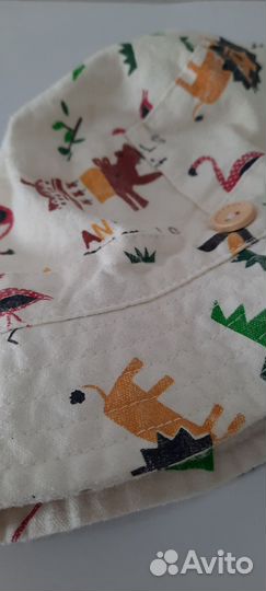 Панама детская 44 46 2шт(цена за обе)