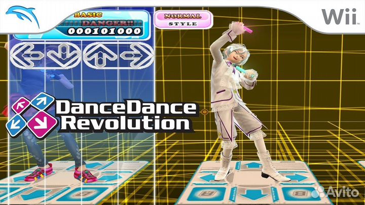 Wii коврик DanceRevolution от Konami для танцев