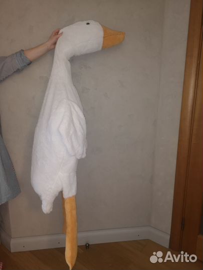 Гусь подушка-обнимашка