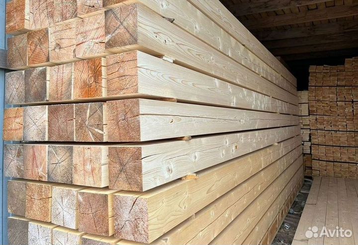 Брус обрезной 200х200х6000мм 1 сорт ГОСТ