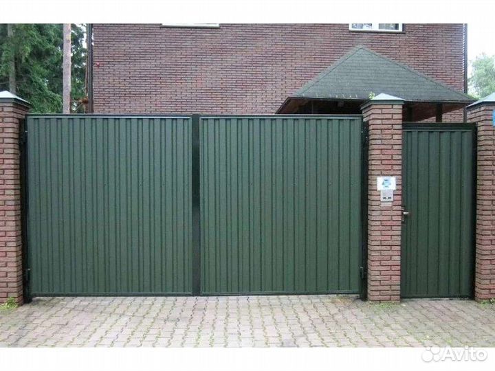 Ворота распашные всех видов