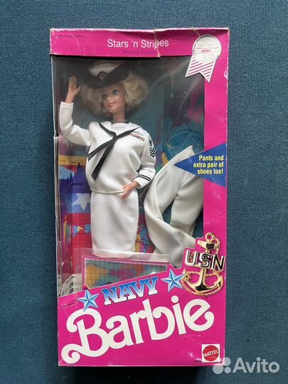 Коллекционная кукла Barbie Stars n Stripes 1990