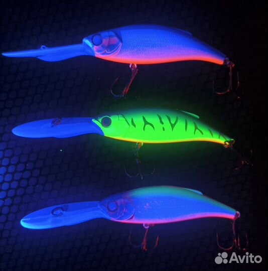 Воблеры для троллинга Tsuribito Deep Shaker 85F