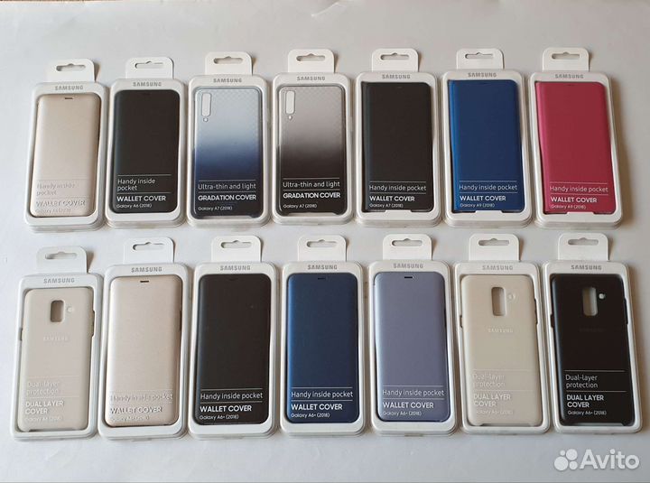 Чехлы на Samsung A6/A6+/A7/A9(2018) оригинал новые