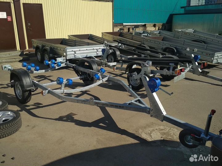 Прицеп для лодки мзса 81771D исп.103 (ролики)