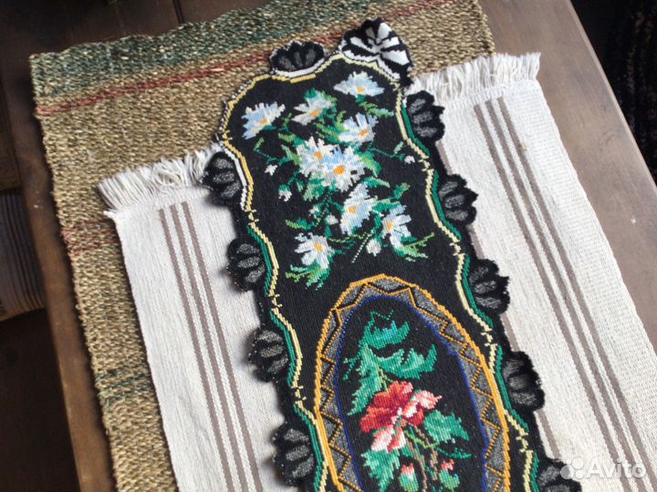 Старинная вышивка крестом ручная работа