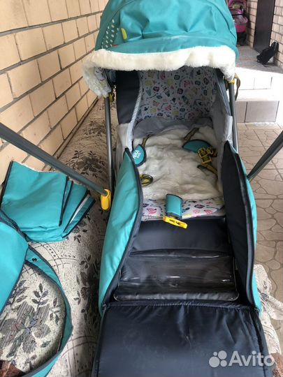 Детские санки коляска Ника 7-2
