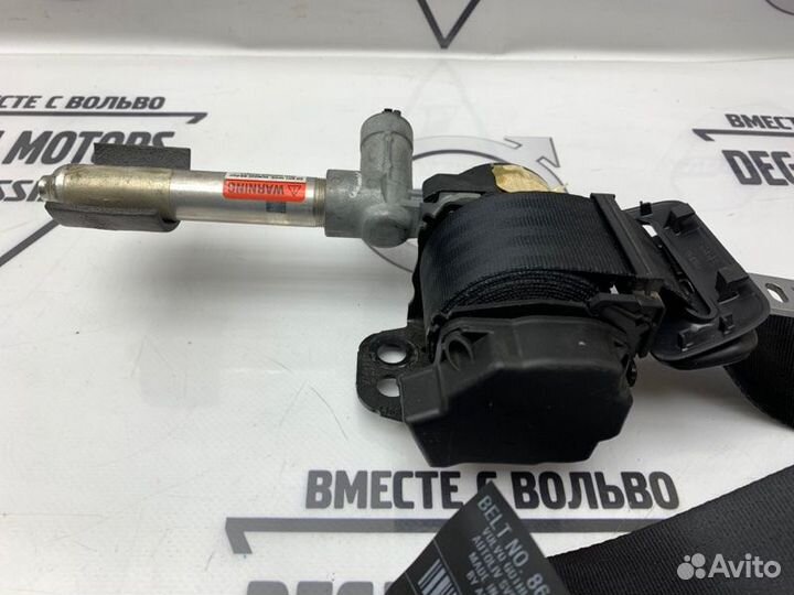 Ремень безопасности задний правый Volvo S60 S80